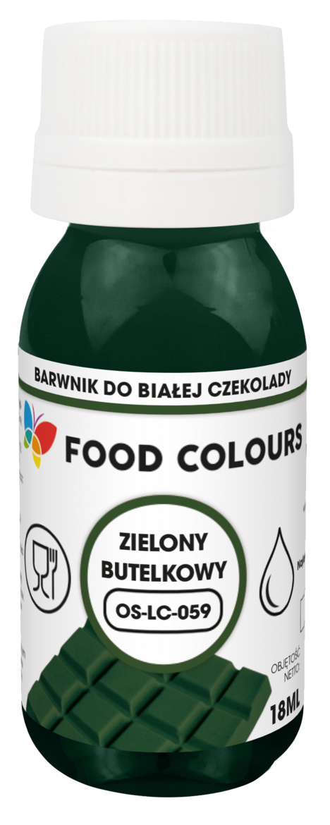 Tumši zaļa krāsviela baltajai šokolādei 18ml